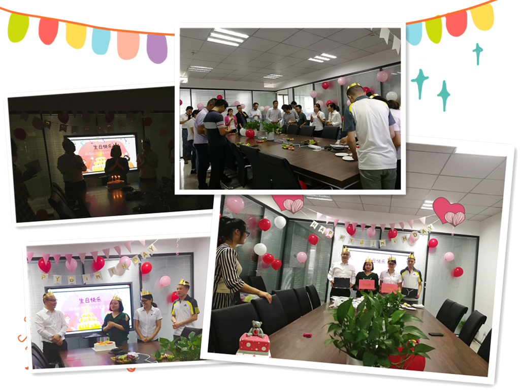 bat365唯一官网9月员工生日会—记录每份成长，镌刻每帧感动(图3)